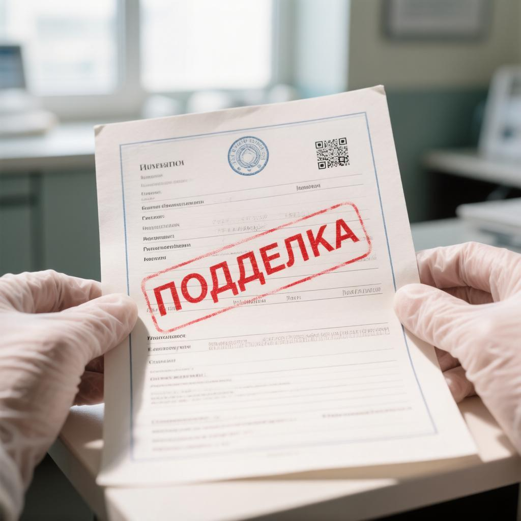 введена отдельная уголовная ответственность за подделку документов об отсутствии опасных заболеваний